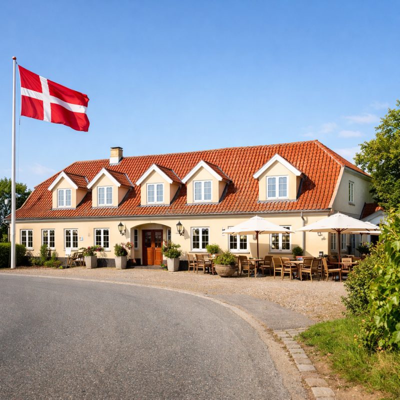 Gourmetophold med 4-retters menu på Christie's Sdr. Hostrup Kro