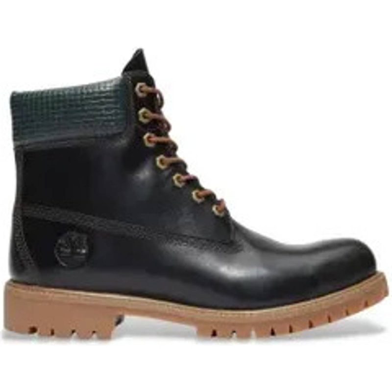 Timberland TB0A2P6WEEQ1 6-Tommer Premium Vandtætte Læderstøvler - Grøn
