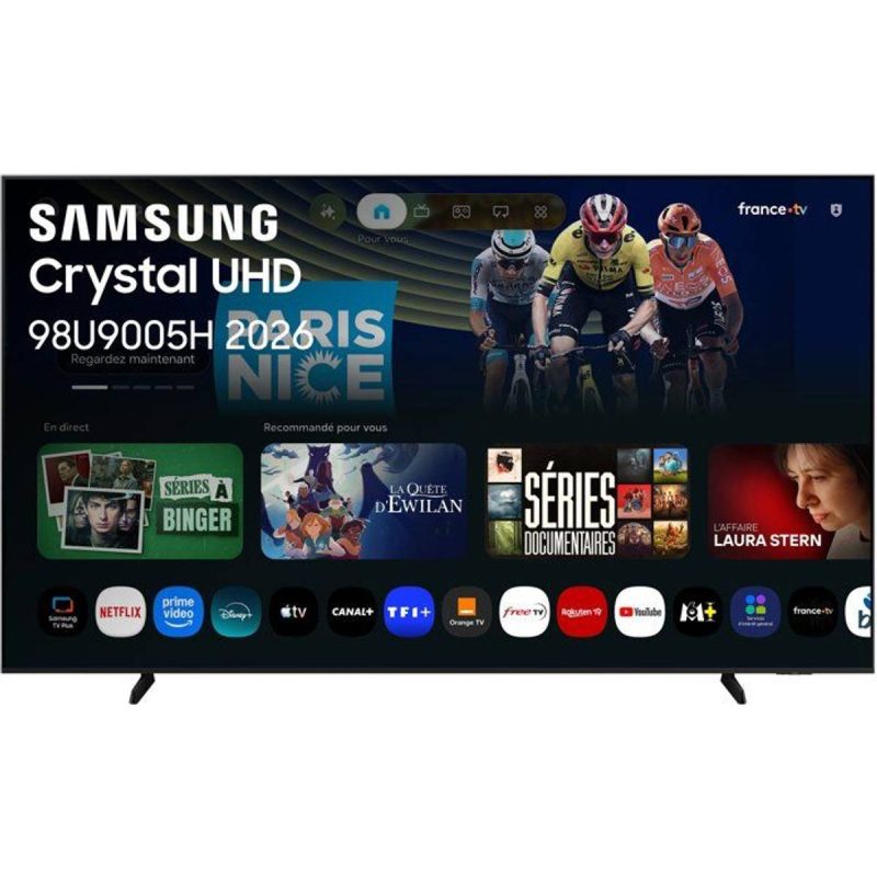Samsung TU98U9005HUXXC 98-inch Crystal UHD 4K AI TV - Black