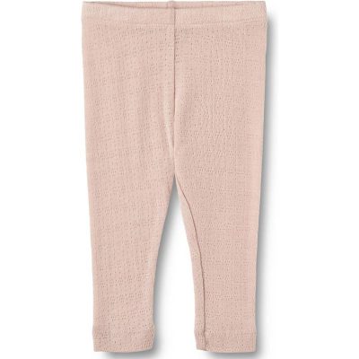 Wheat Agi Uld/Silke leggings Rosa mdr/68