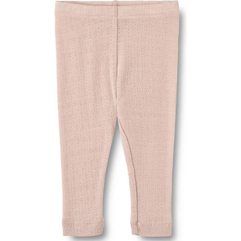 Wheat Agi Uld/Silke leggings Rosa mdr/68