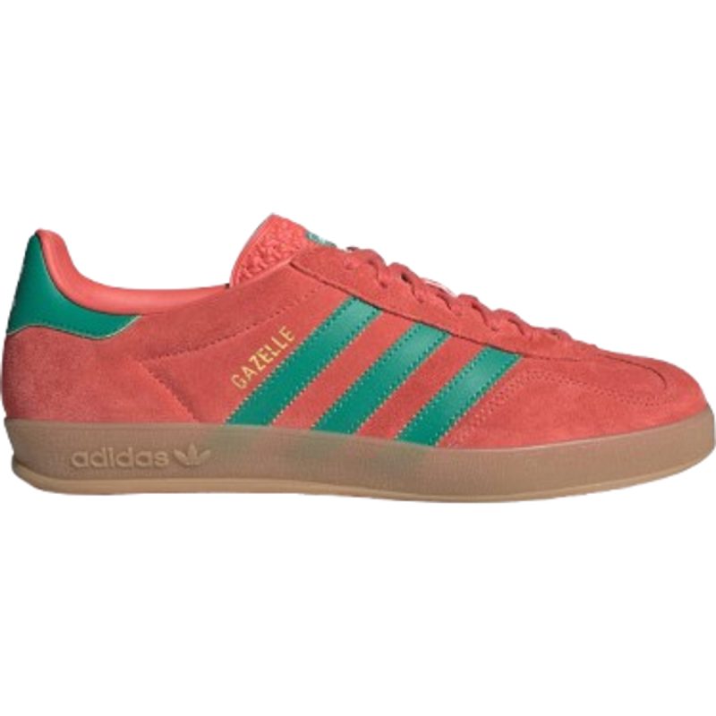 adidas Originals Gazelle Indoor Sko Preloved Scarlet Court Green Cloud White