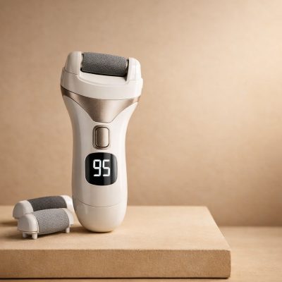 Elektrisk fodfil til skånsom eksfoliering - få bløde fødder hjemme