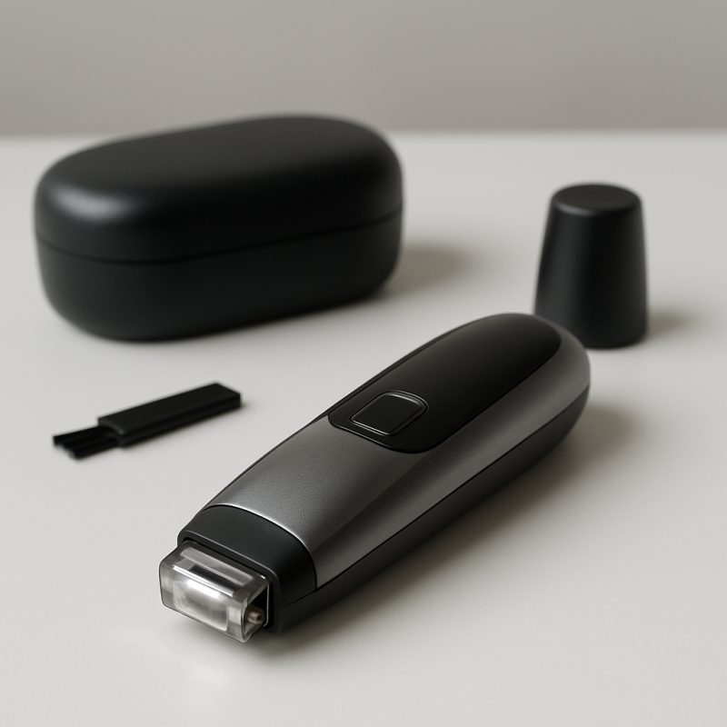 Automatisk elektrisk negleklipper med LED-lys