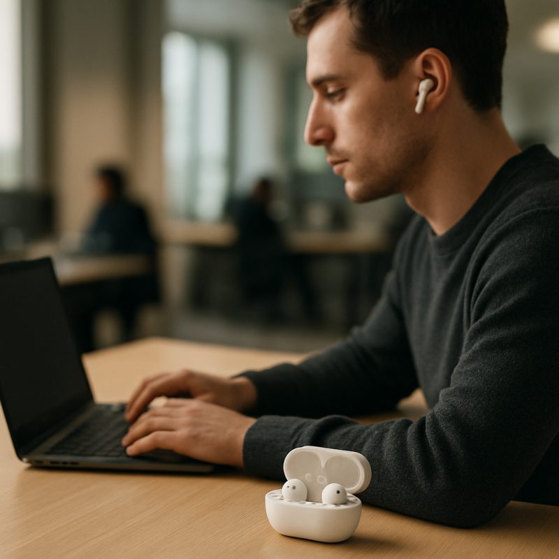 Trådløse In-ear Pro 2-øretelefoner med støjreduktion