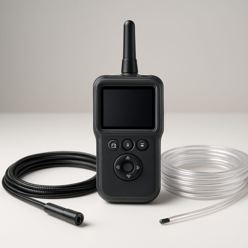 Trådløst endoskopkamera med 5 meter kabel og Full HD