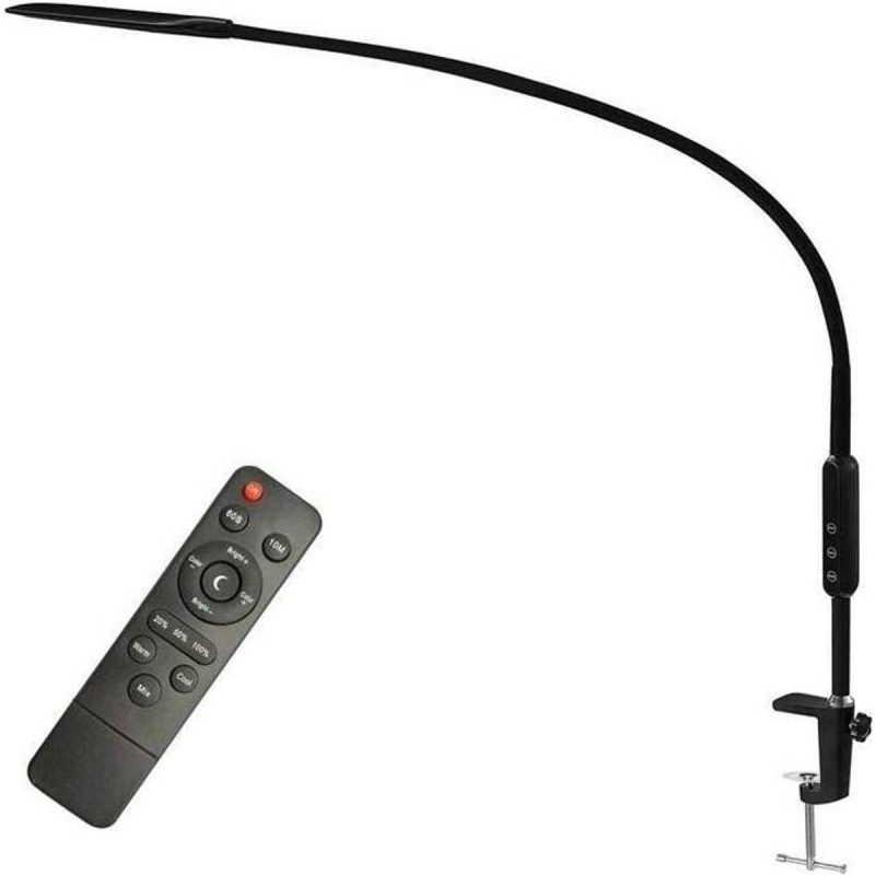 Northix LED Sort Bordlampe