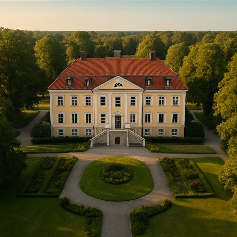 Ophold med morgenmad og spa på Söderfors Herrgård