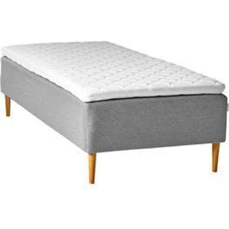 Huma Nordic Box Pocket Spring Mattress 90 x 200 cm - Grey