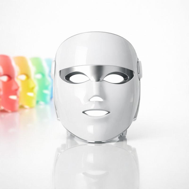 LED lysterapimaske maske - 7 Farver - Forbedre ansigtshuden mærkant - Giver sund og smuk hud (3)