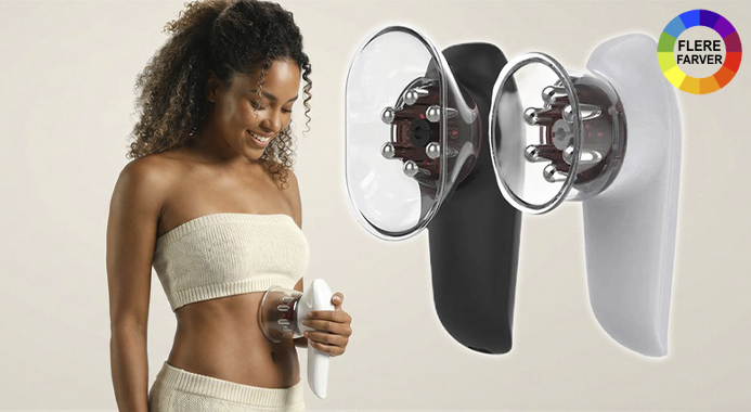 Få 3-i-1 massageapparat til hudopstramning og cellulite-reduktion!