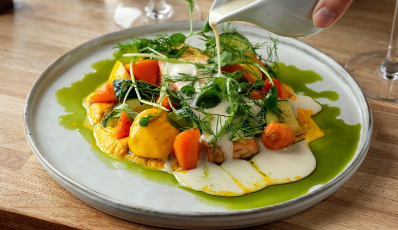 Sæsonens 3-retters menu hos KØBENHAVN Café & Bistro i Hillerød (8)