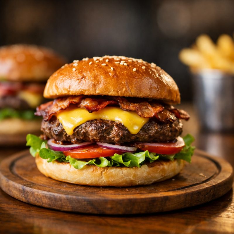 Valgfri burgermenu hos Express Pizza på Mimersgade i København (2)