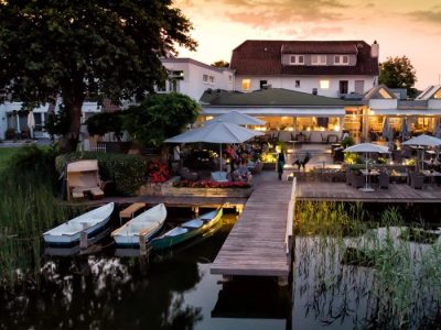Romantisk miniferie med candle light dinner på Der Seehof i Ratzeburg