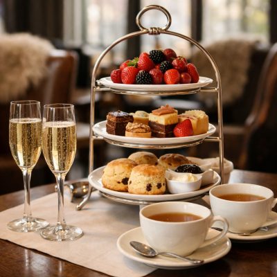 Afternoon Tea med bobler for 2 hos BARe VIN i Aarhus
