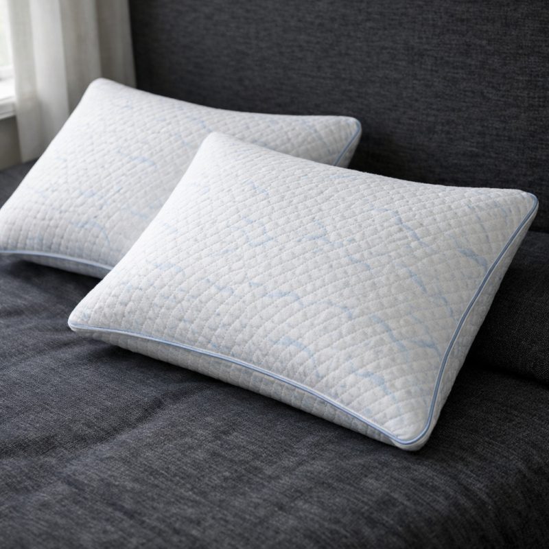 Deal på Kølende hovedpude med justerbar memory foam - Sov bedre!