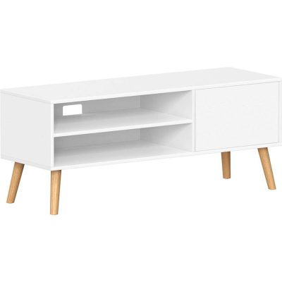 Vasagle TV-Bord 55 Inch Hvid Vægskab