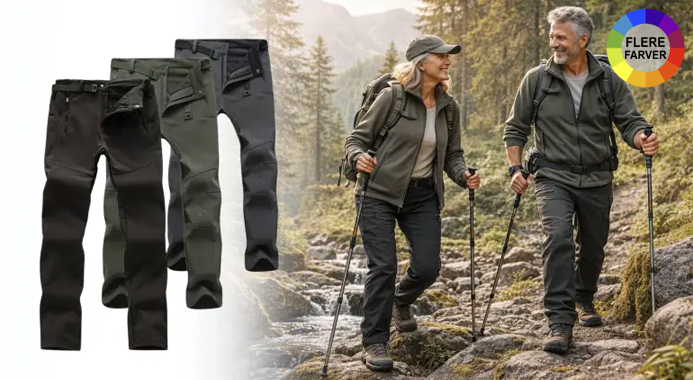 Få 30% rabat på vindtætte outdoorbukser til koldt vejr!