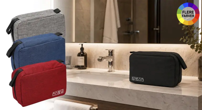 Pak smart til sommerens eventyr – mød din nye favorit-toilettaske!