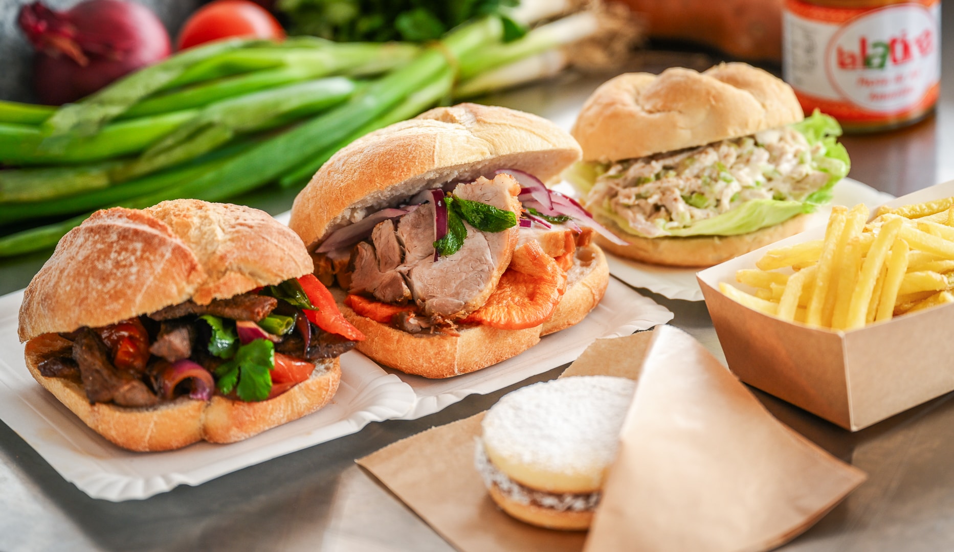 Valgfri Peruviansk Sandwich - Cholito