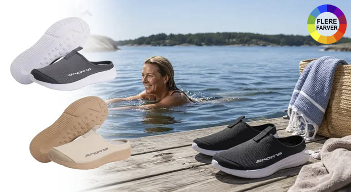 Lette slip-in-sko med komfort til hverdag og fritid
