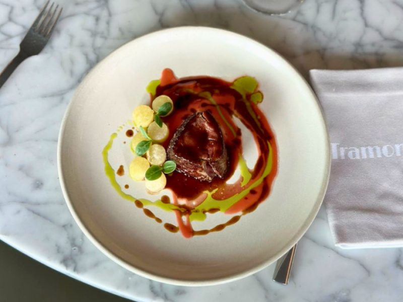Italiensk cuisine hos Tramonto med udsigt i København V
