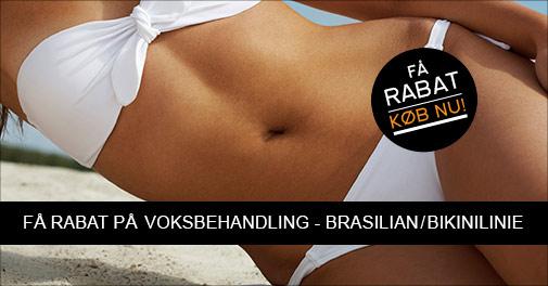 Bestseller: Voksning af begge ben + bikinilinje