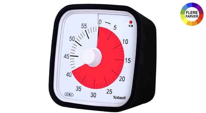 Visuel timer til klasseværelset og hjemmet