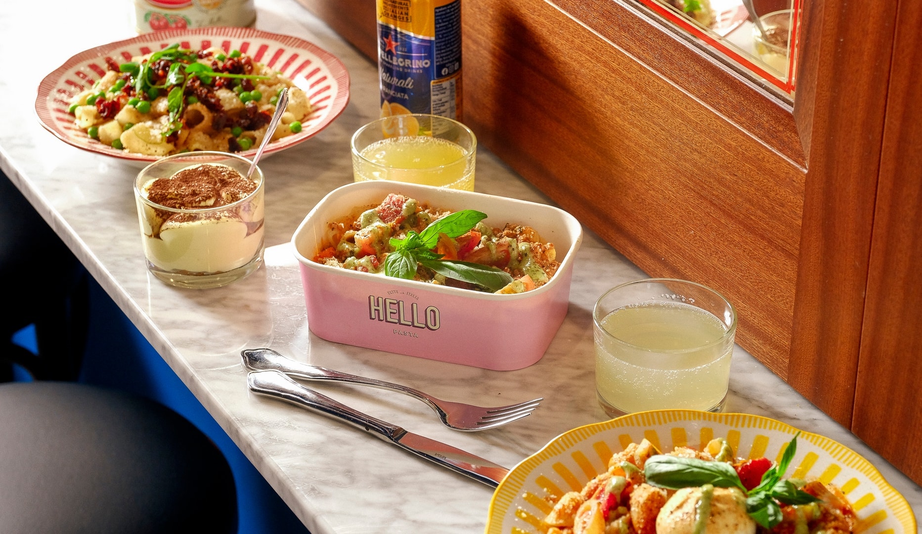 Frit Valg & ½ Pris På ALT @ Hello Pasta - Stemning & Kvalitet Direkte Fra Italien
