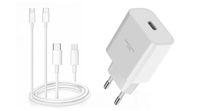 Hurtigoplader til USB-C og Lightning