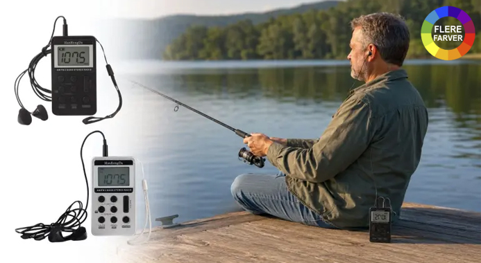 Få en praktisk miniradio med USB-opladning til kun 299 kr!