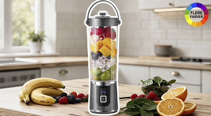 Lav friske smoothies og juice – når som helst og hvor som helst