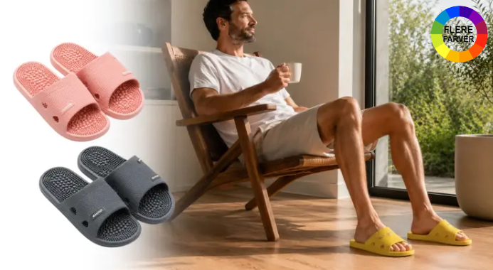 Få velvære med massagesandaler – skridsikre og ergonomiske!