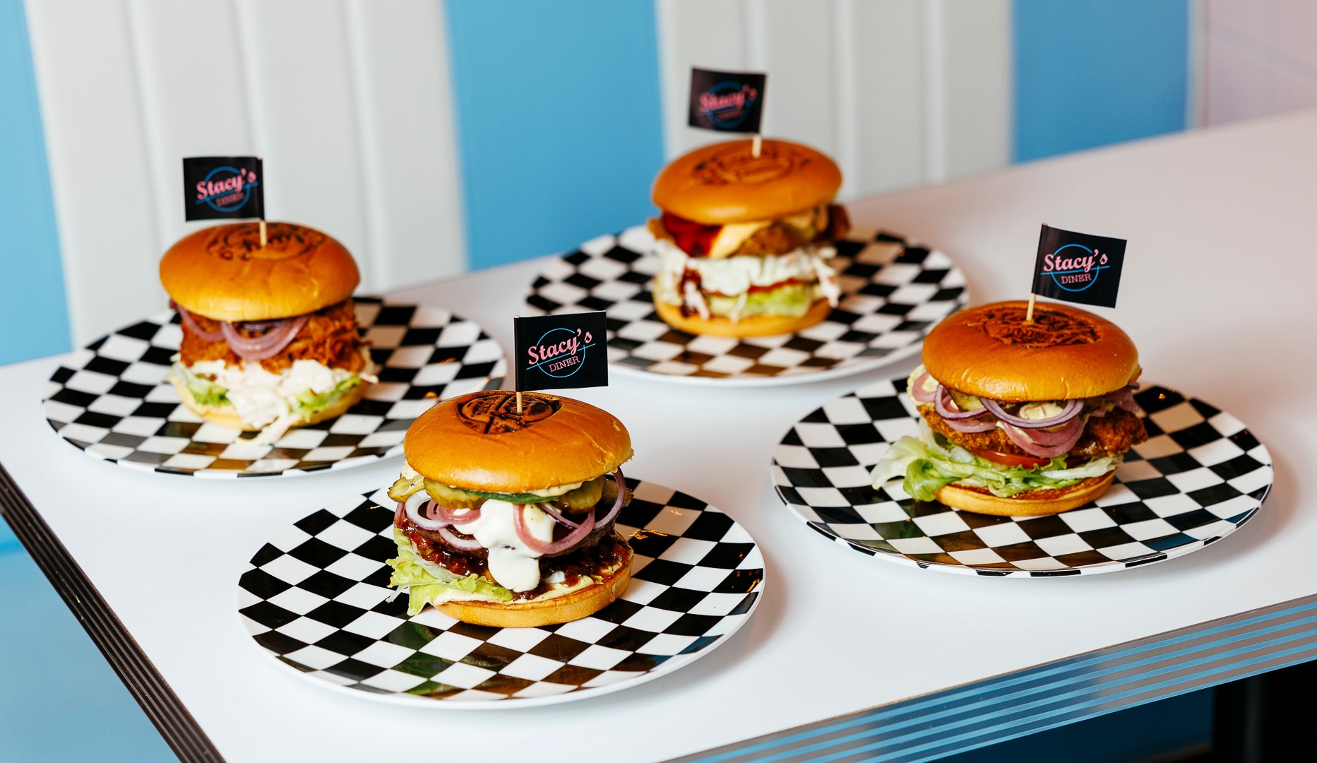 Greasy Burgermenu - Stacy's Diner