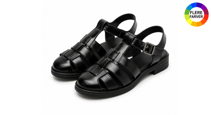 Flettede gladiatorsandaler med tyk sål – 30% rabat til sommer!