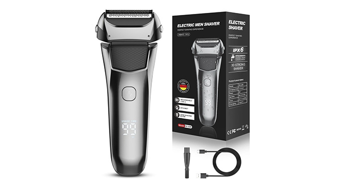 Få en tæt barbering med vandtæt elektrisk barbermaskine!