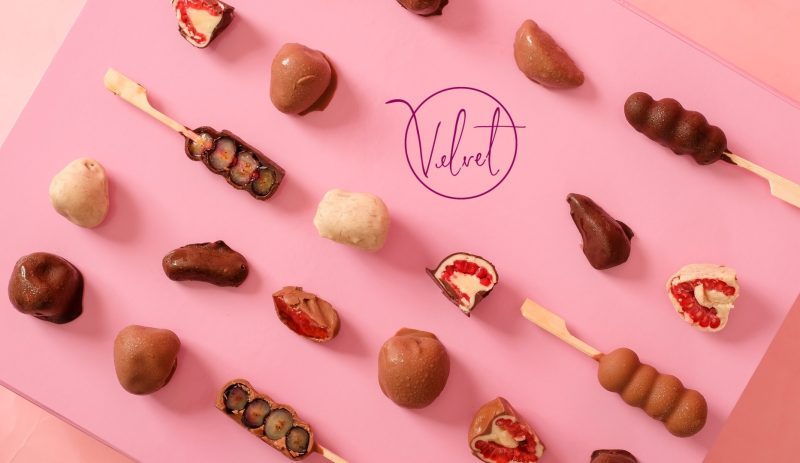Chokoladebær fra Velvet Berries - friske bær i København fra 69 kr.