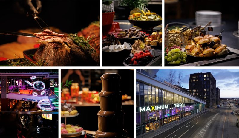 Big Time Grillbuffet hos Maximum - en aften med mad og sjov!