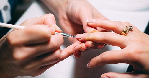 Gellak og mini manicure