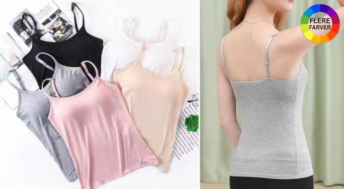 Få slankende silhuet med 3-pak shapewear tanktop - Spar nu!