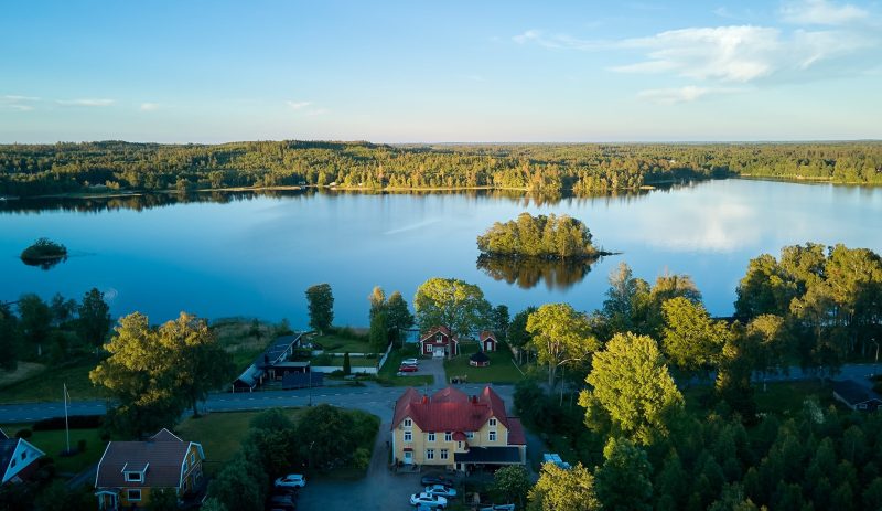 Gourmetophold med 3-retters middag på Alebo Pensionat i Unnaryd