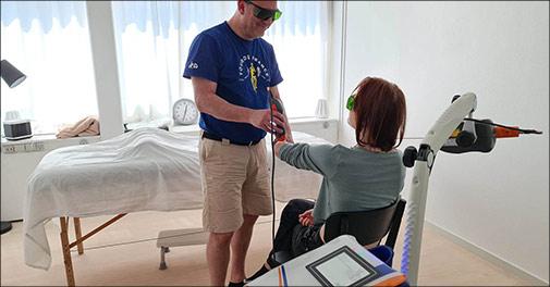 6 laserterapibehandlinger af 20 minutter