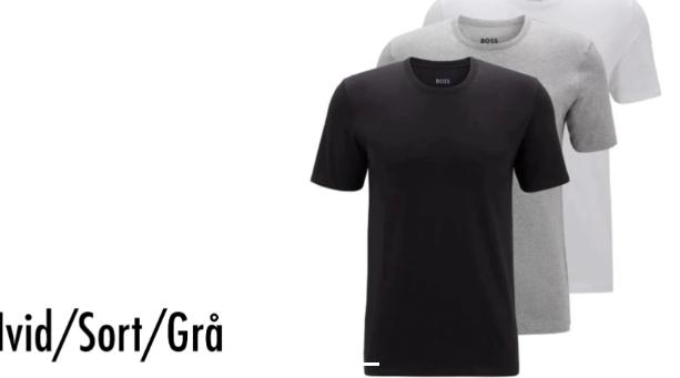 3 t-shirts fra Hugo Boss