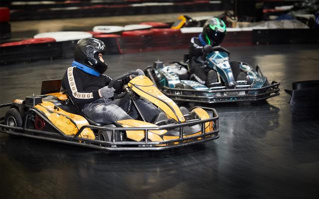 30 minutters underholdende gokartkørsel