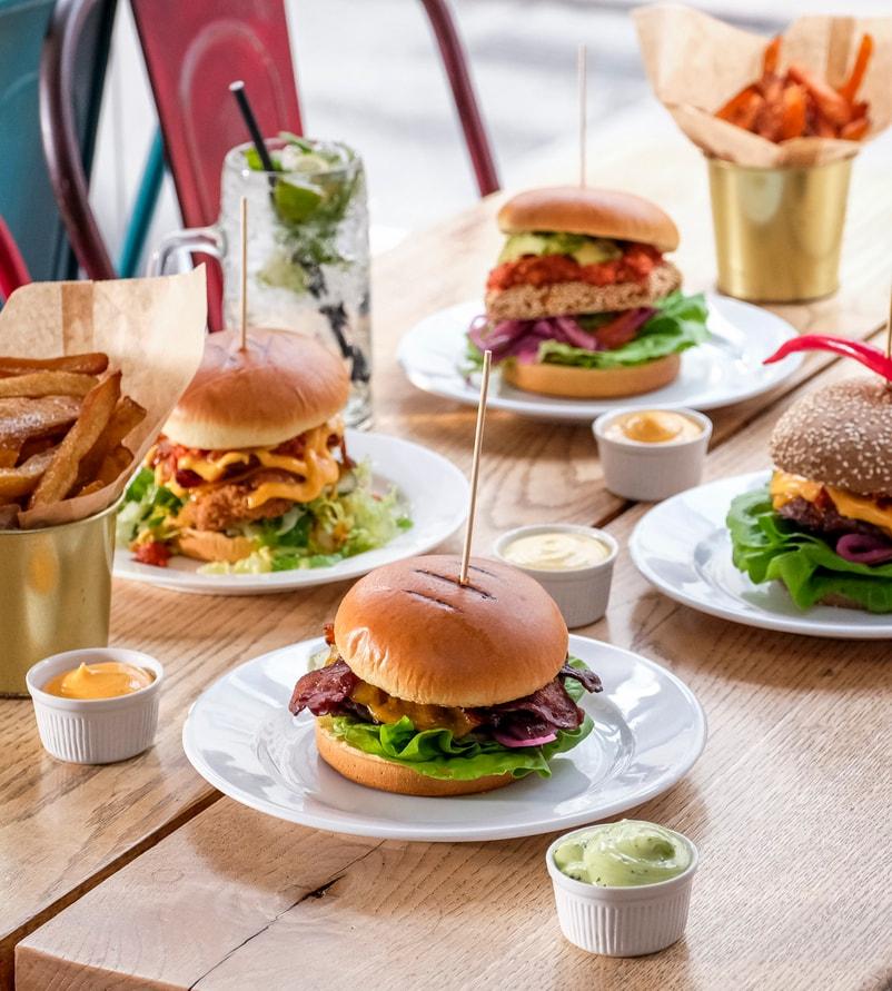 Bestseller: Burger og fritter