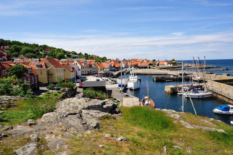 Bornholm: Ophold med halvpension 