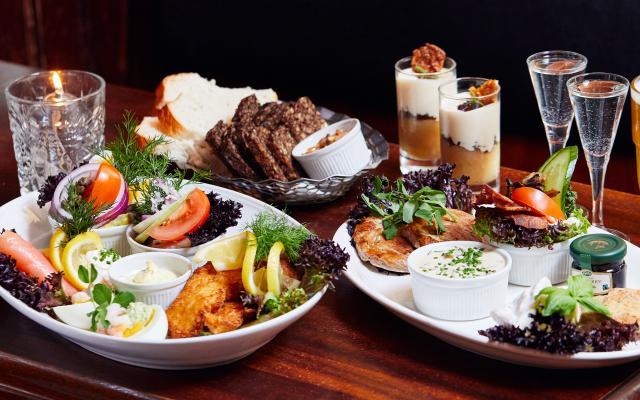 7-retters frokost i Nyhavn