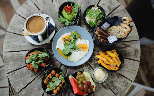 5-retters byg selv brunch - til 2 
