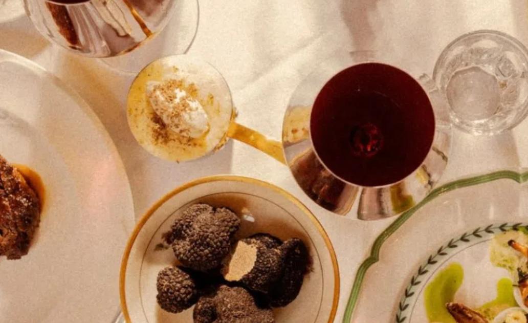 5-retters aftenmenu på topanmeldt restaurant