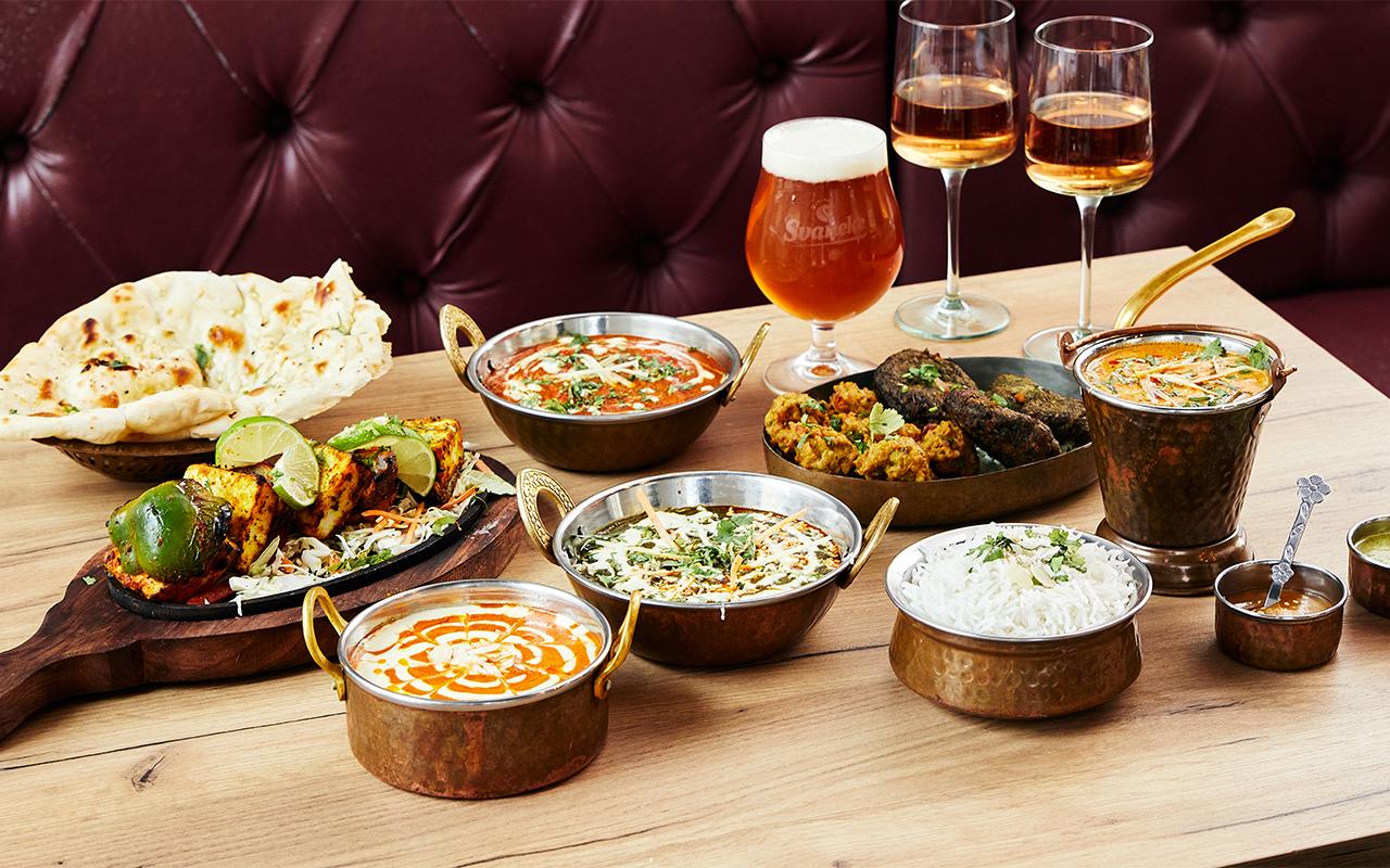 5-retters middag hos Bharat